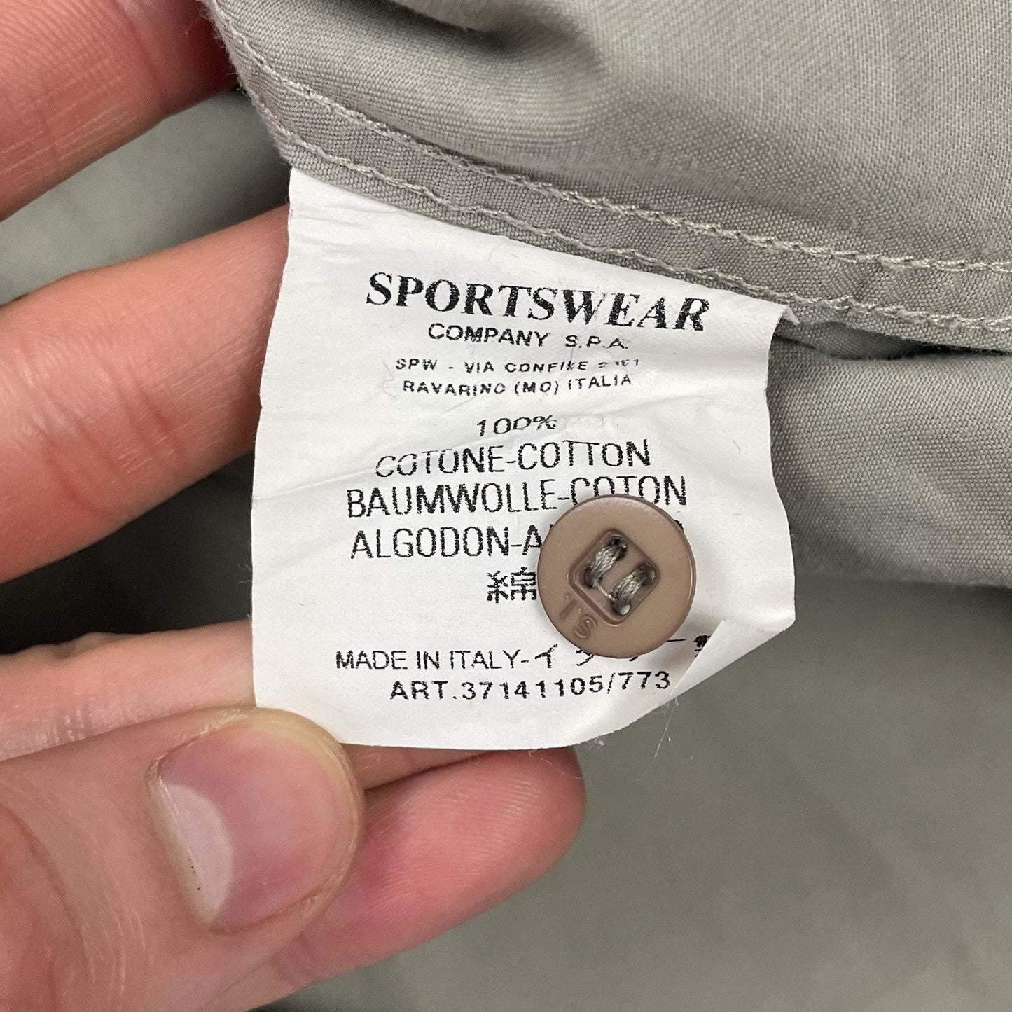 Vintage Stone Island Shirt, Size XXL | O/S, Grey