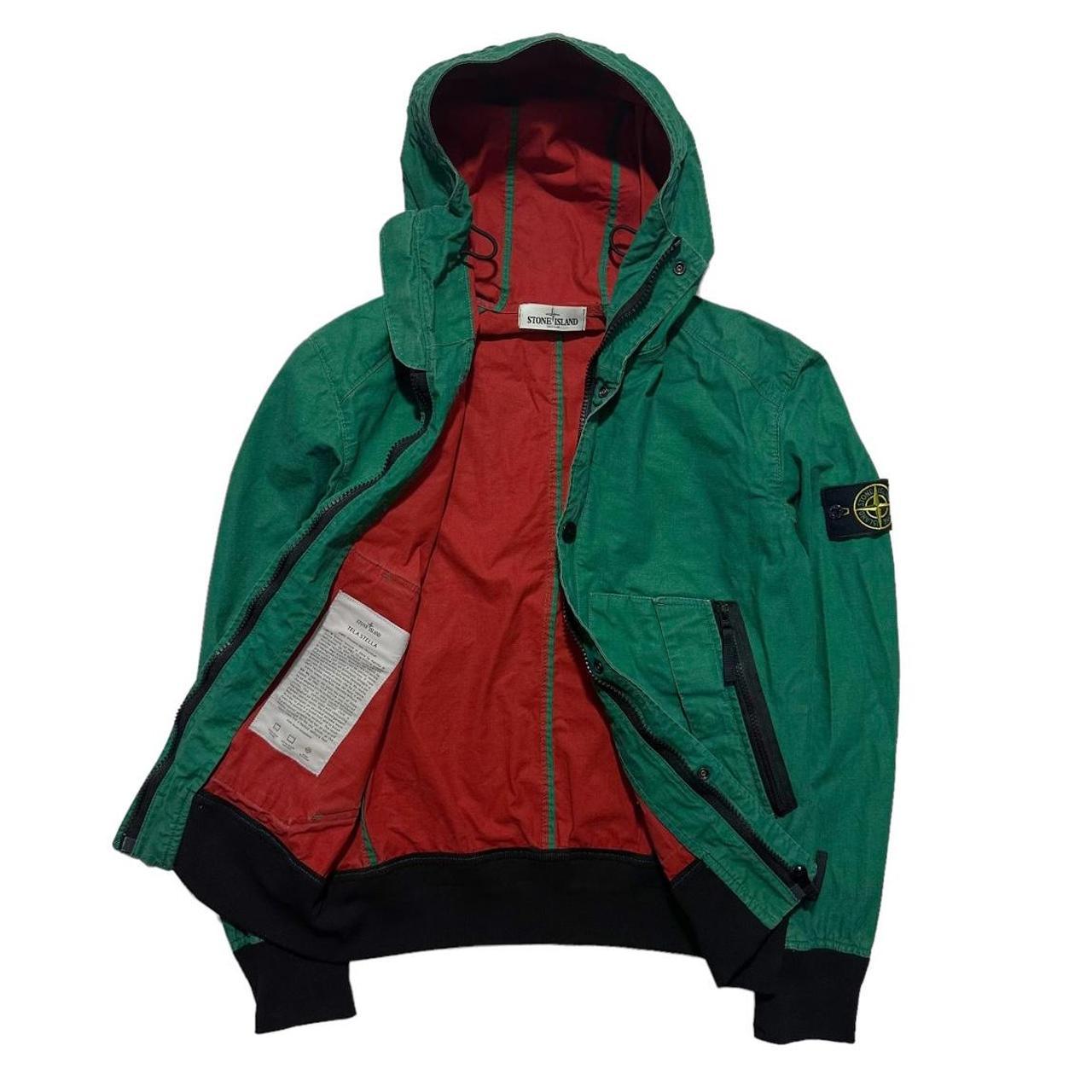 Stone Island Tela Stella Hooded Jacket - Known Source