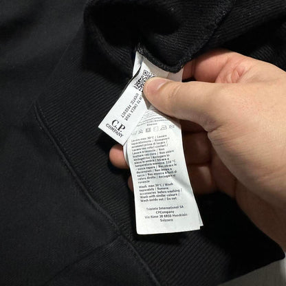 CP Company Black Pullover Crewneck | Small, Black
