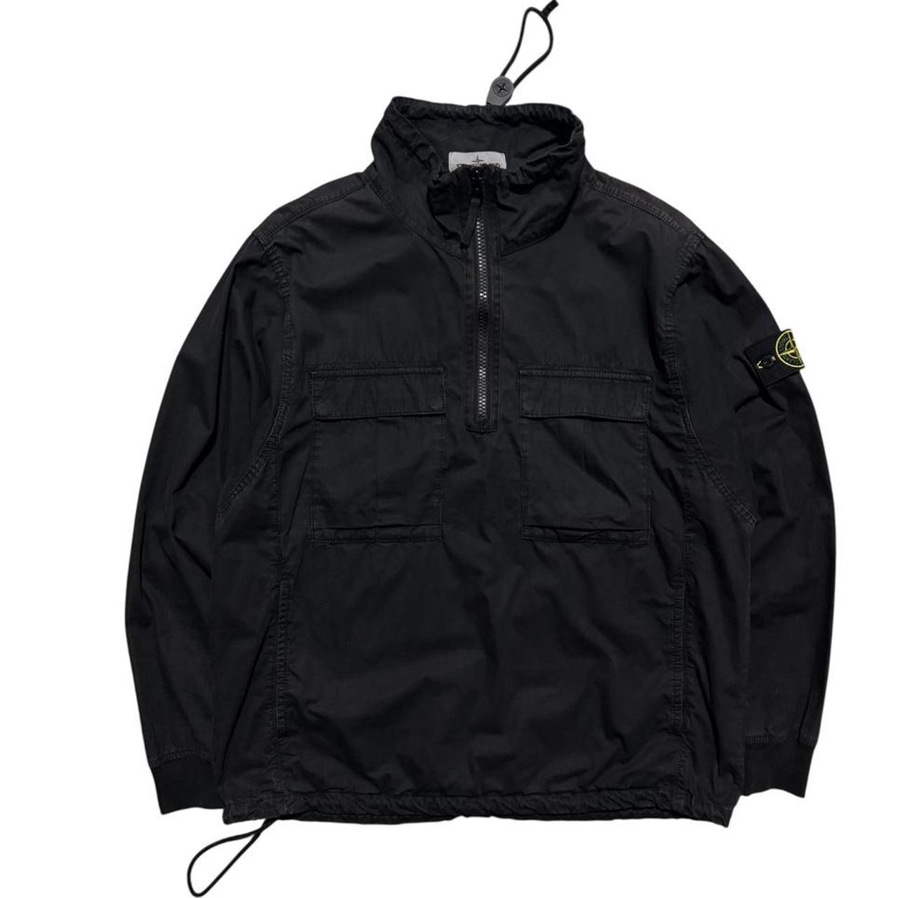 Stone Island Canvas Pullover Jacket