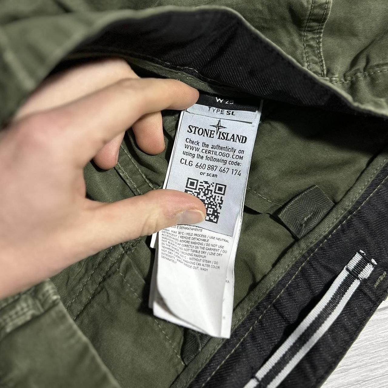 Stone Island Green Cargos | Default Title, Green