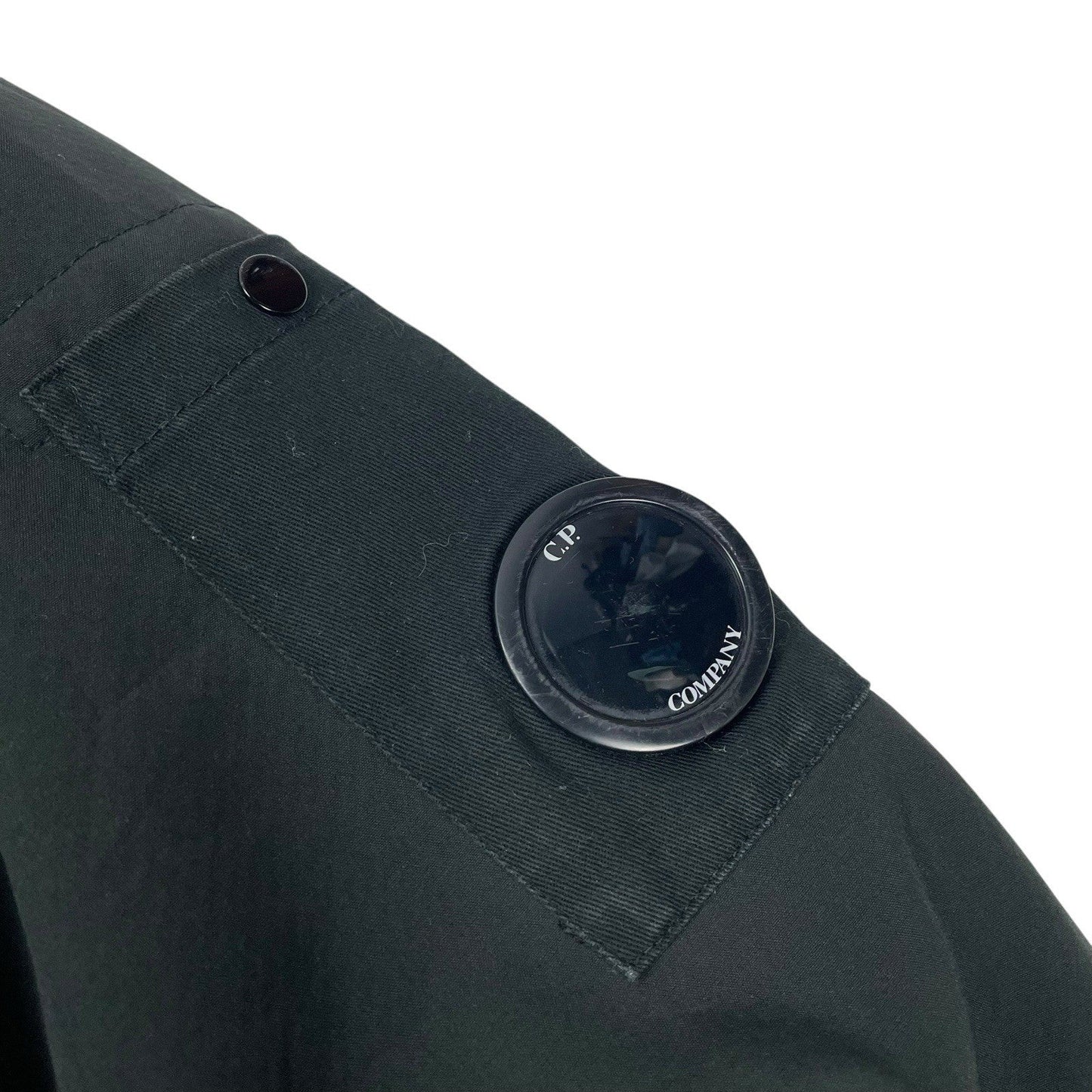 CP Company Soft Shell Fleece Lined Jacket, Size XL | O/S, Black