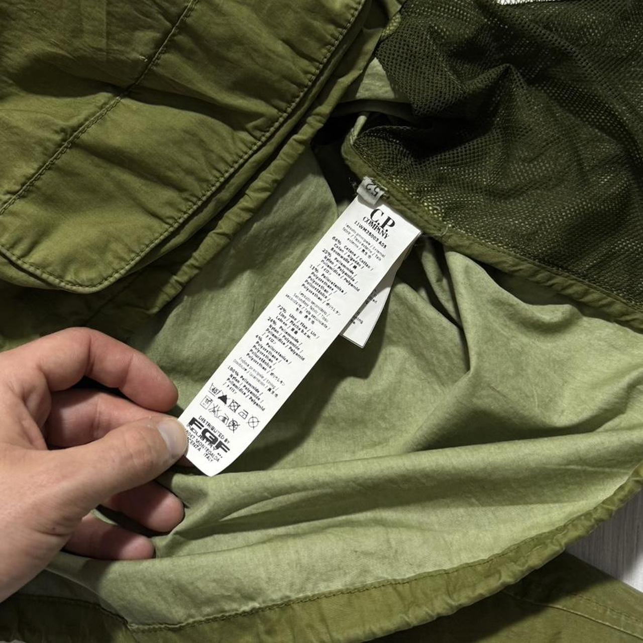 CP Company Mille Miglia Goggle Jacket | XL, Olive Green