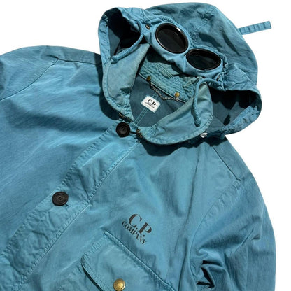 CP Company Belt Mille Miglia Goggle Jacket | Large, Sky Blue