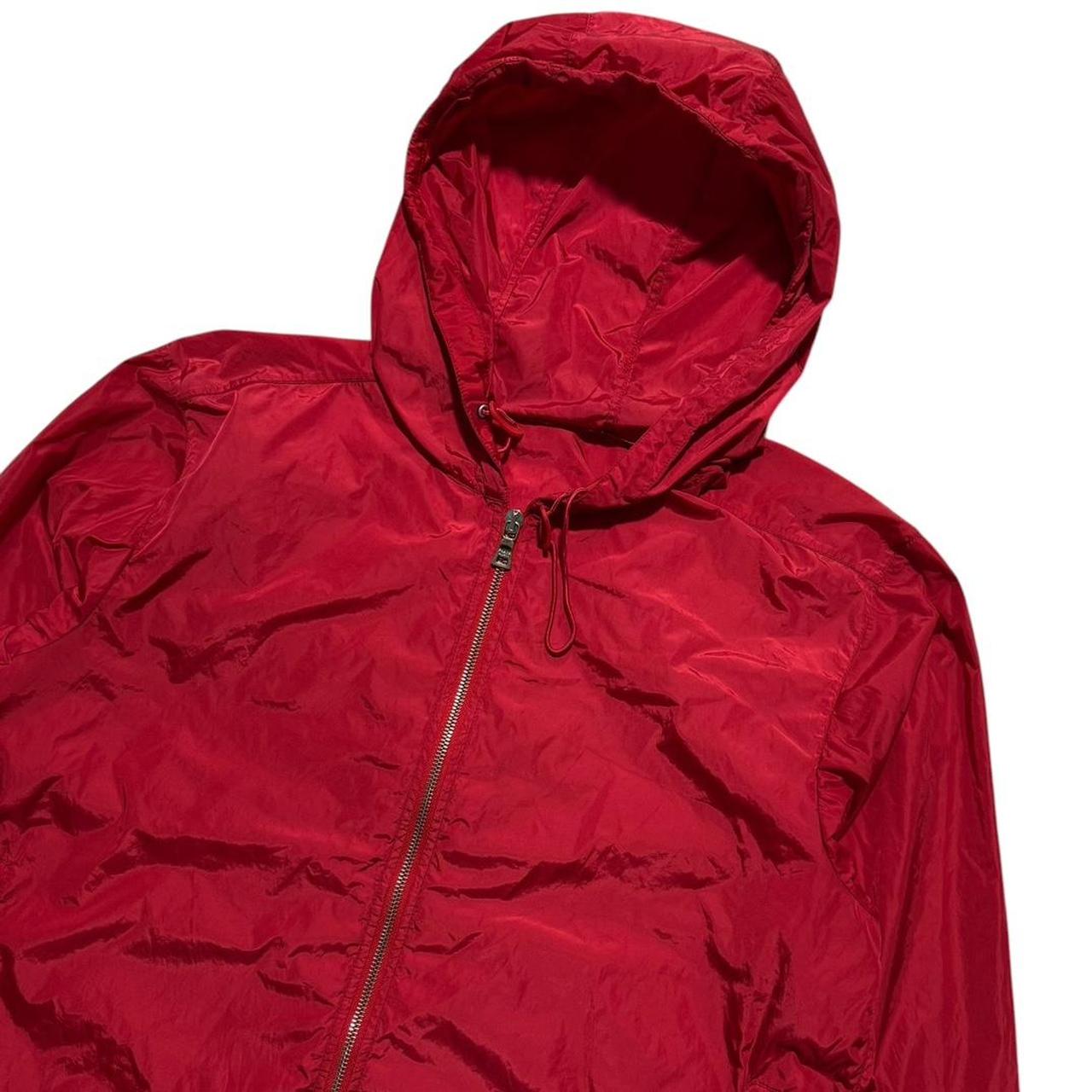 Prada Red Nylon Jacket