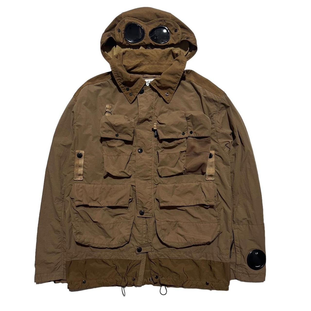 CP Company Flat Nylon La Mille Goggle Jacket