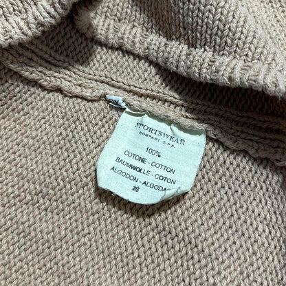 Stone Island Peach Heavy Knit Pullover Jumper