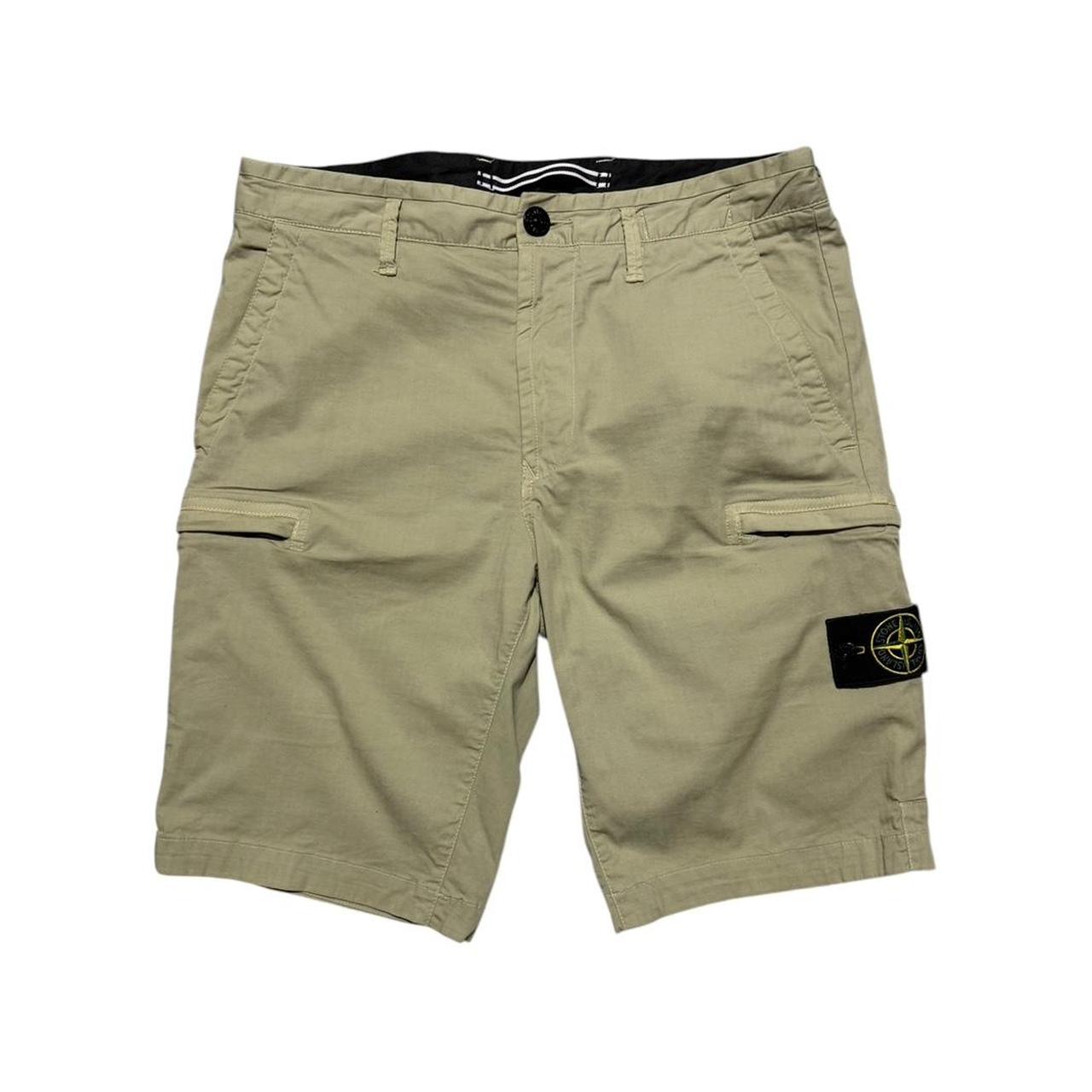 Stone Island Canvas Shorts