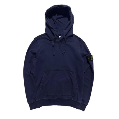 Stone Island Navy Pullover Hoodie