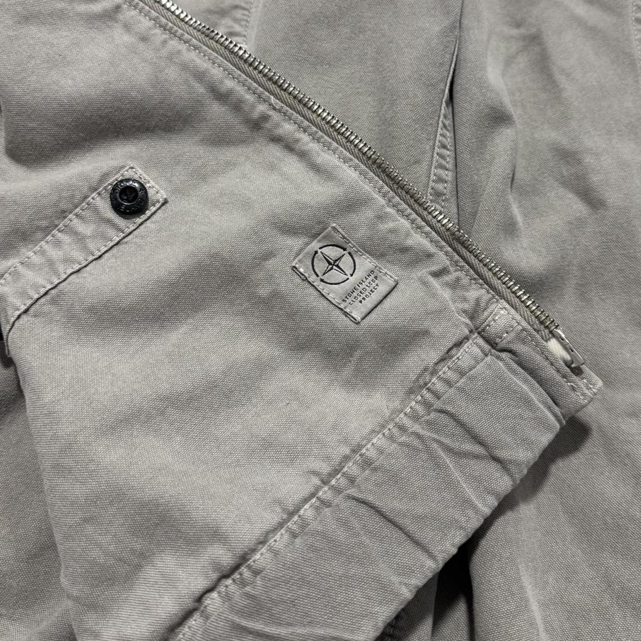 Stone Island Tinto Terra Panama Jacket | Large, Taupe