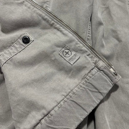 Stone Island Tinto Terra Panama Jacket | Large, Taupe