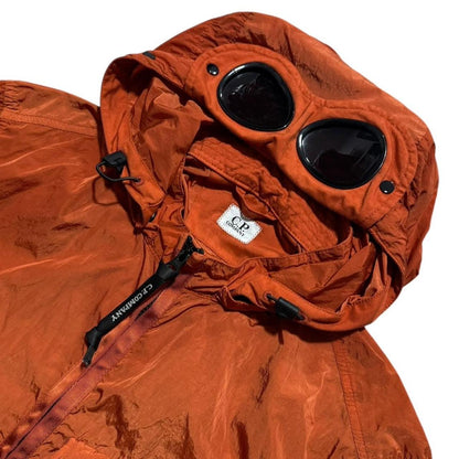 CP Company Orange Nylon Goggle Jacket