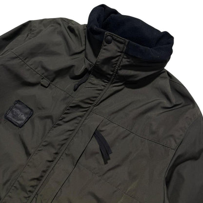 CP Company Fleece Lined Urban Protection Jacket | Medium, Olive