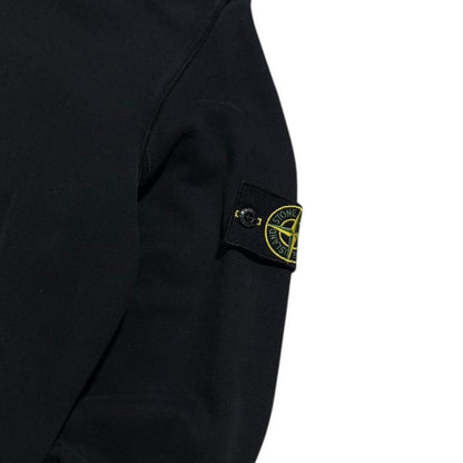 Stone Island Black Pullover Hoodie