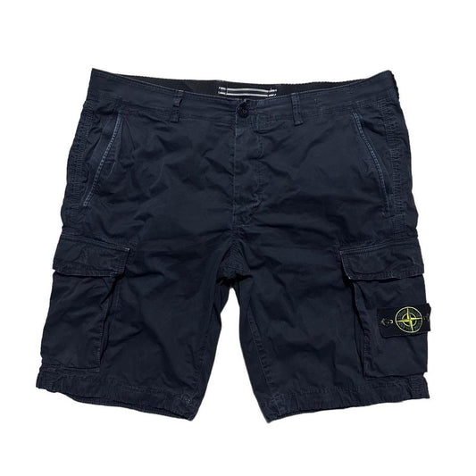 Stone Island Dark Blue Canvas Cargos - Known Source