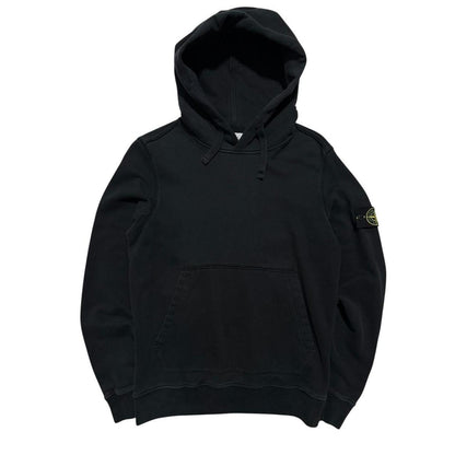 Stone Island Black Pullover Hoodie