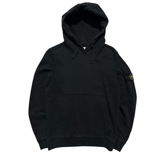 Stone Island Black Pullover Hoodie