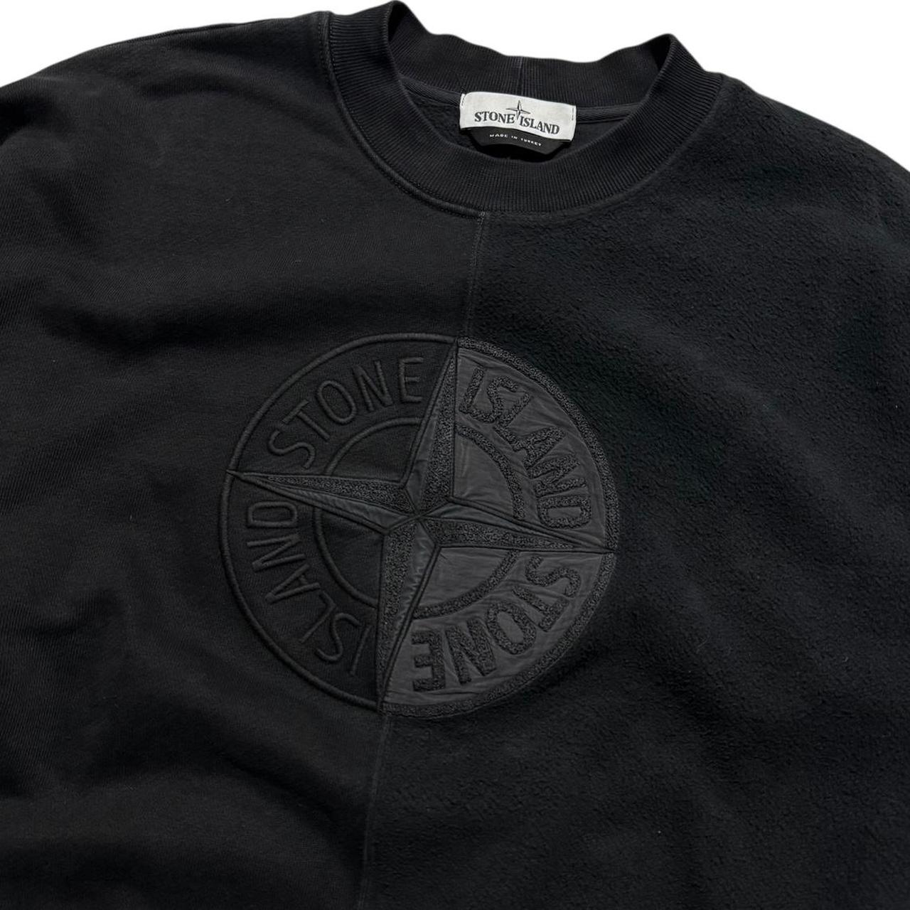 Stone Island Compass Fleece Pullover Crewneck
