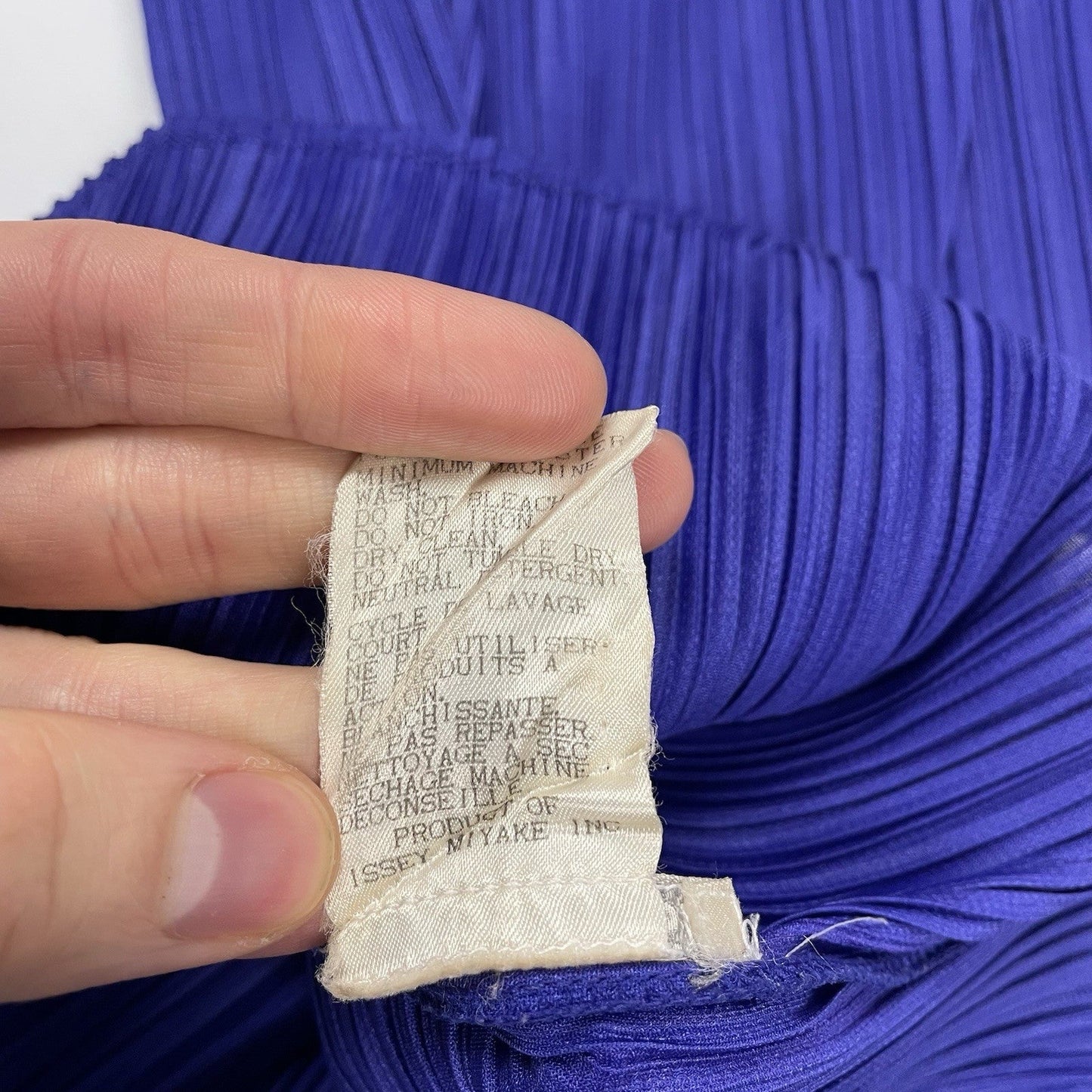 Pleats Please Issey Miyake Top, Size 3 | O/S, Purple