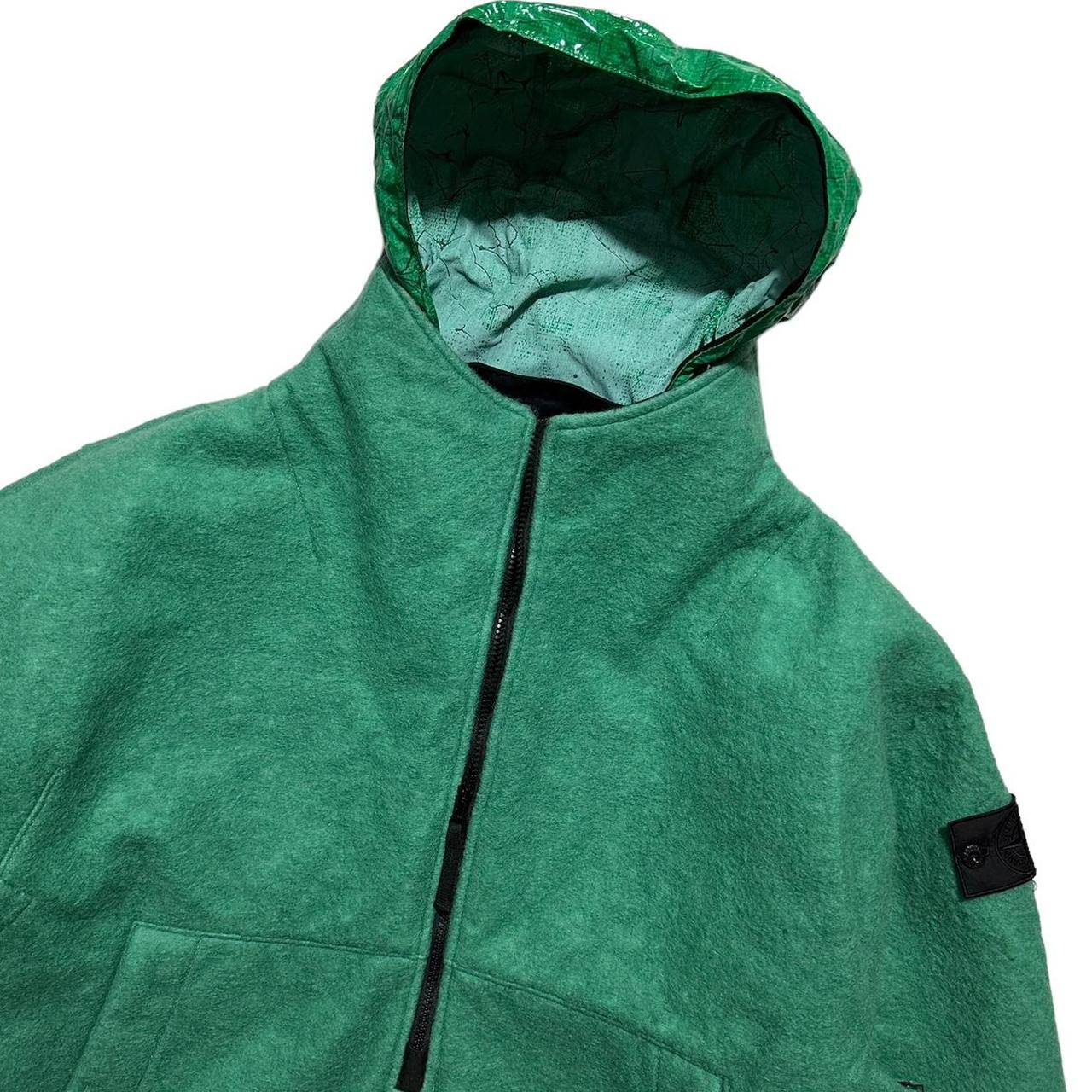 Stone Island Lana Cotta 4L Shadow Project Wool Smock Jacket