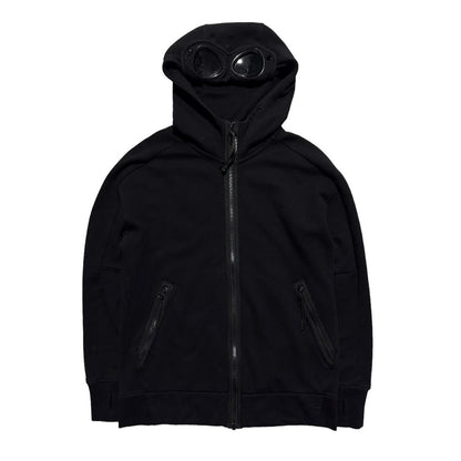 CP Company Black Goggle Hoodie