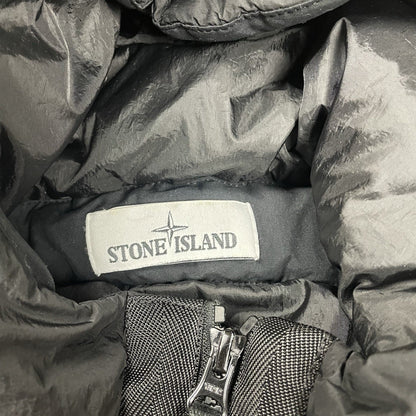 Stone Island Crinkle Reps NY Down Puffer Jacket, Size Large | O/S, Black