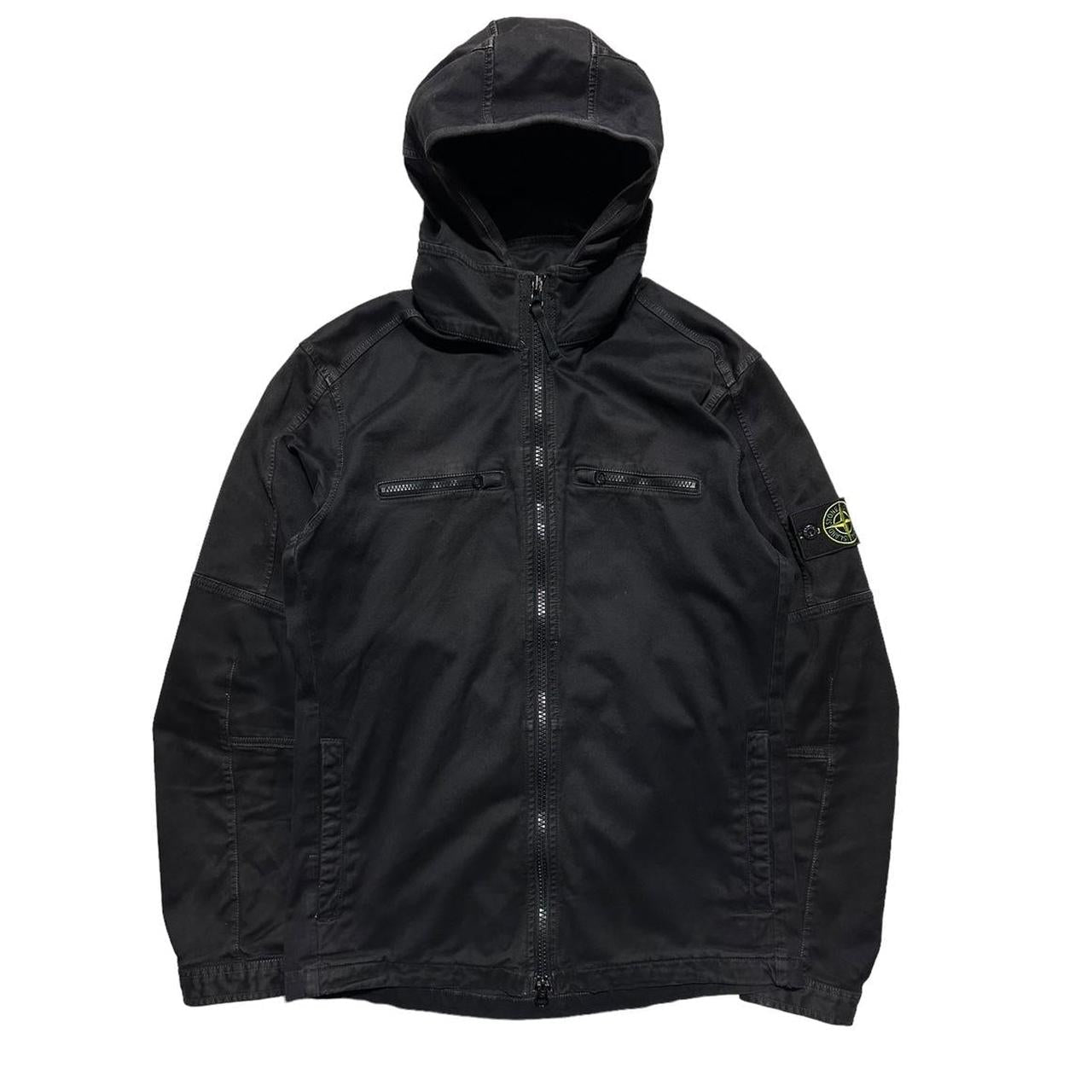 Stone Island Canvas Hooded Jacket