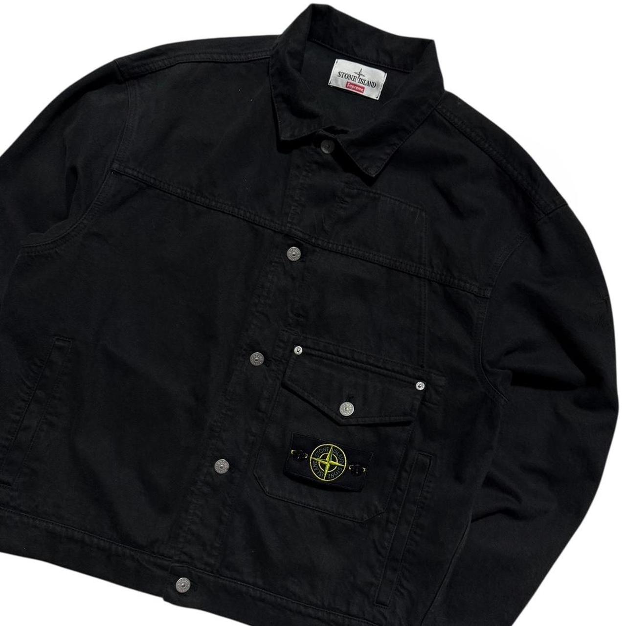 Stone Island Supreme Bull Denim Jacket