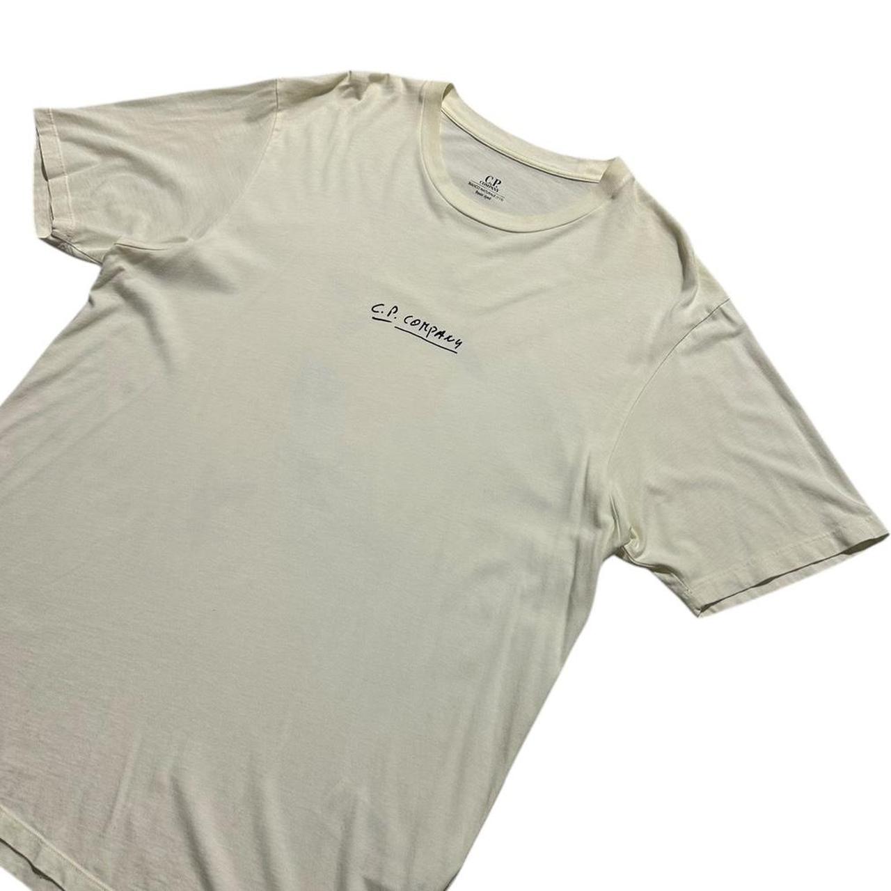 CP Company Cream Heron T-shirt