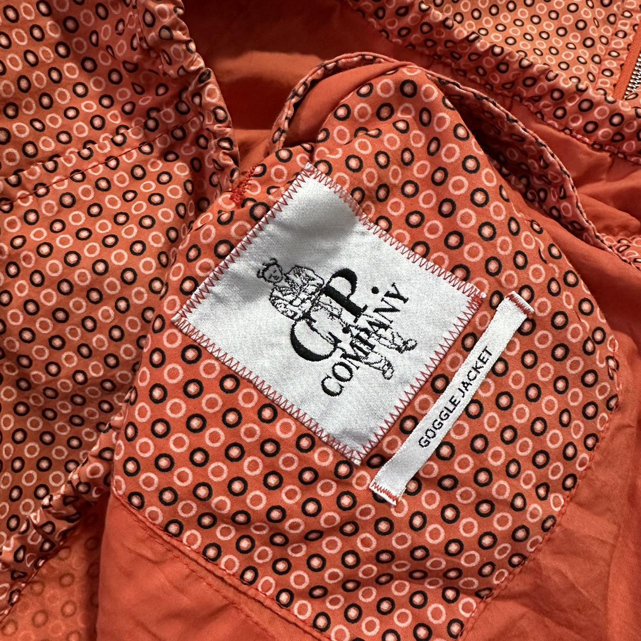 CP Company Orange Polka Dot Goggle Jacket