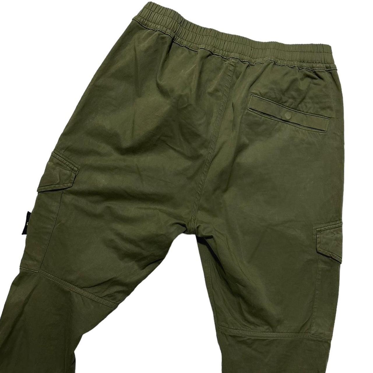 Stone Island Green Combat Cargos