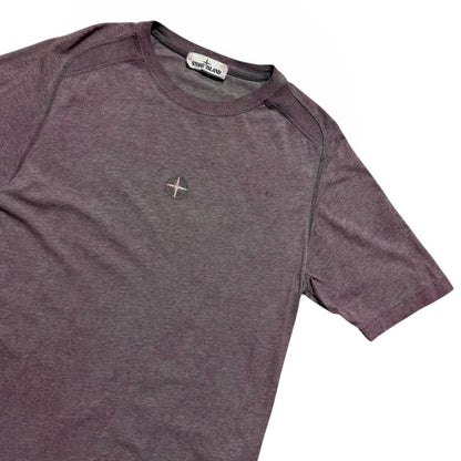 Stone Island Dust Treatment T-Shirt | Small, Mauve