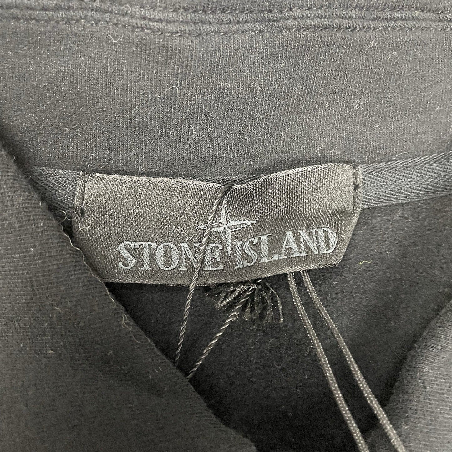 Stone Island Black Felpa Ghost Polo Brand New, Size XXL | XXL, Black