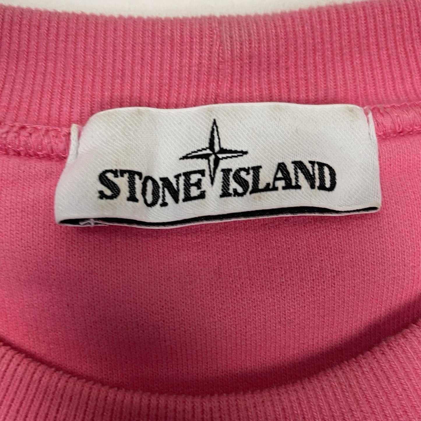 Stone Island Sweatshirt, Size Small | O/S, Pink