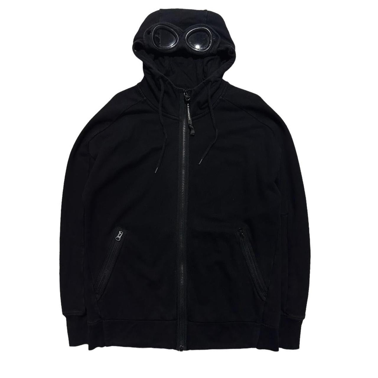 CP Company Black Goggle Hoodie