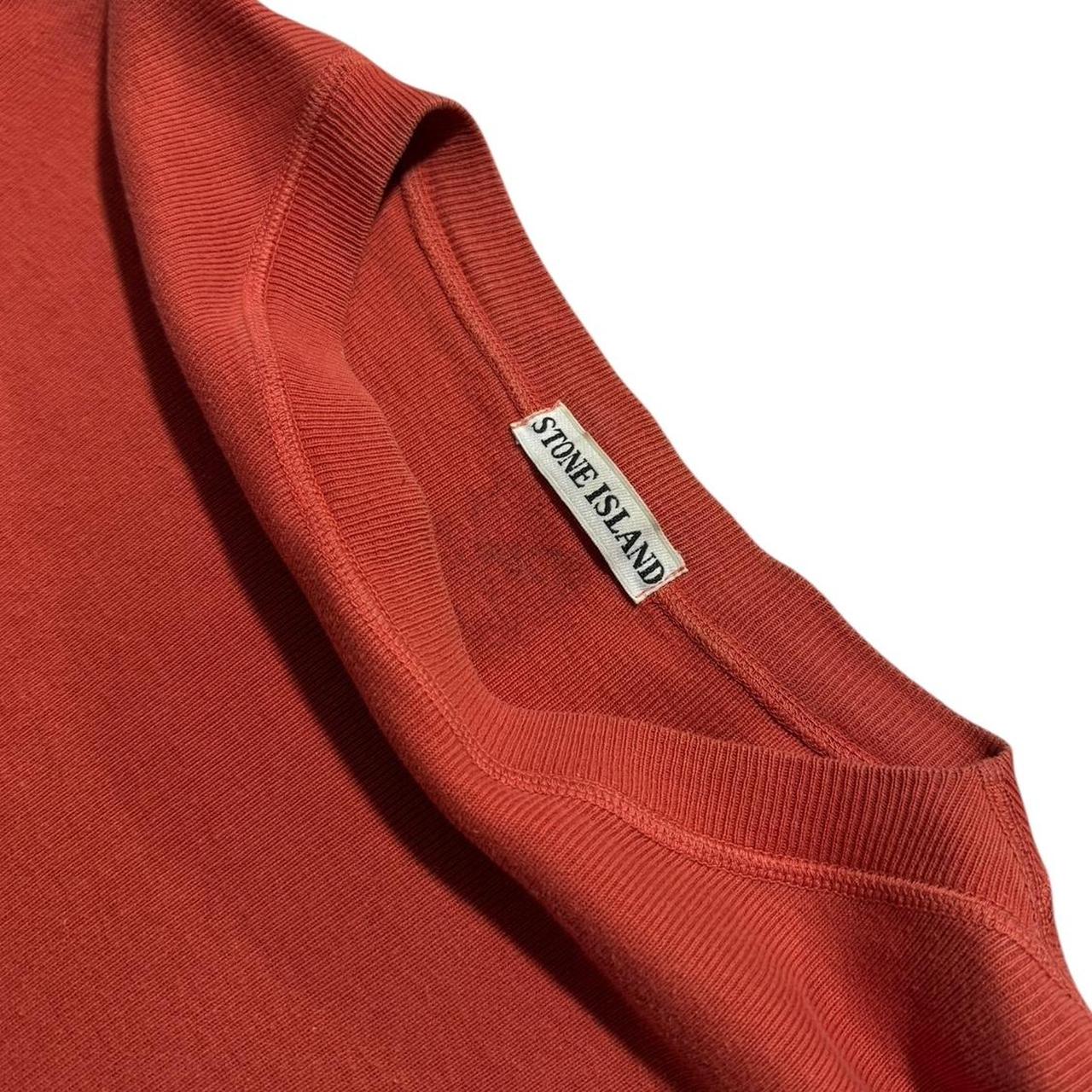 Stone Island 90's Red Pullover Jumper