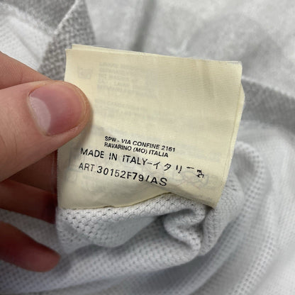 Vintage Stone Island Striped T-Shirt, Size XL | O/S, Grey