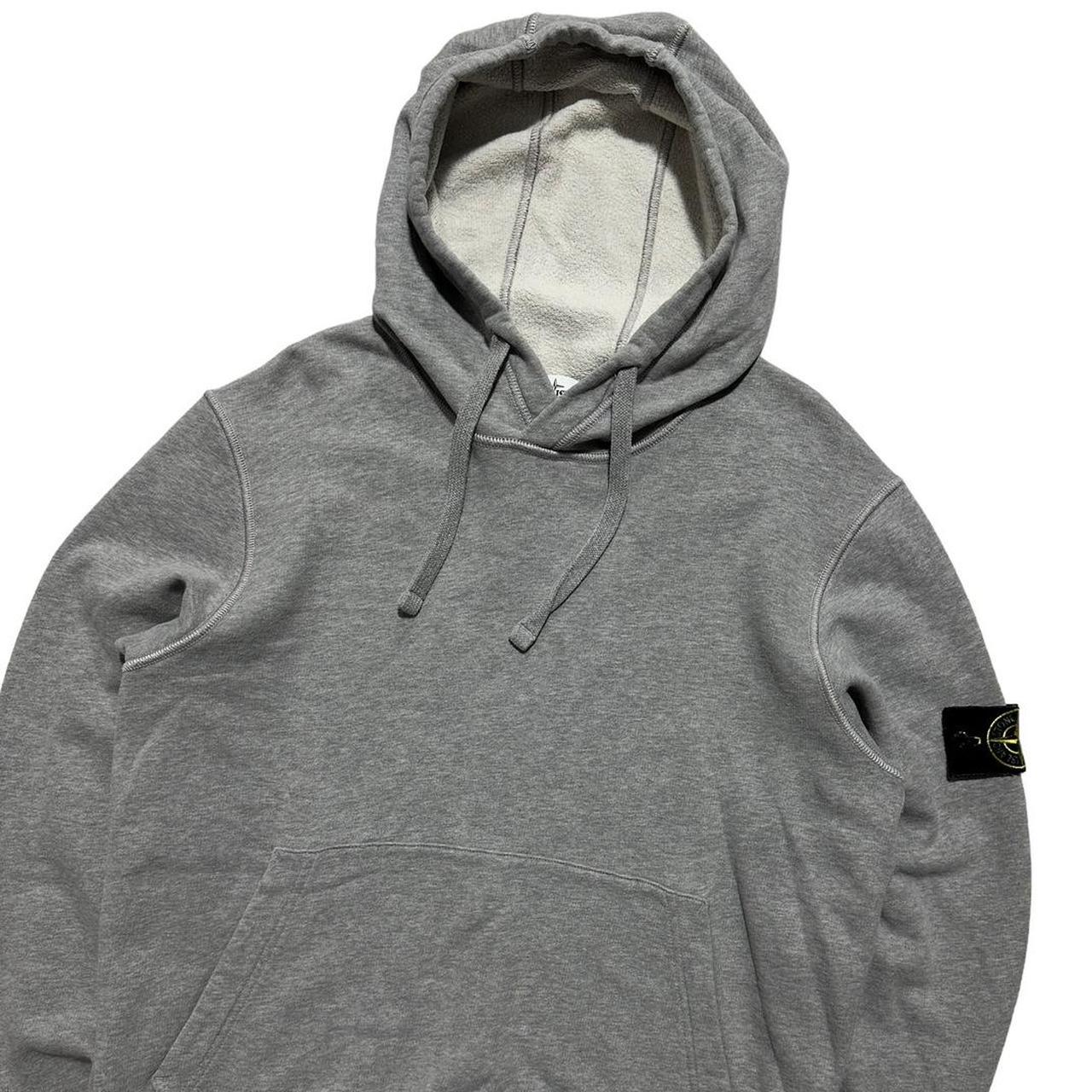 Stone Island Grey Pullover Hoodie - Known Source