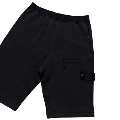 Stone Island Navy Ghost Cotton Shorts