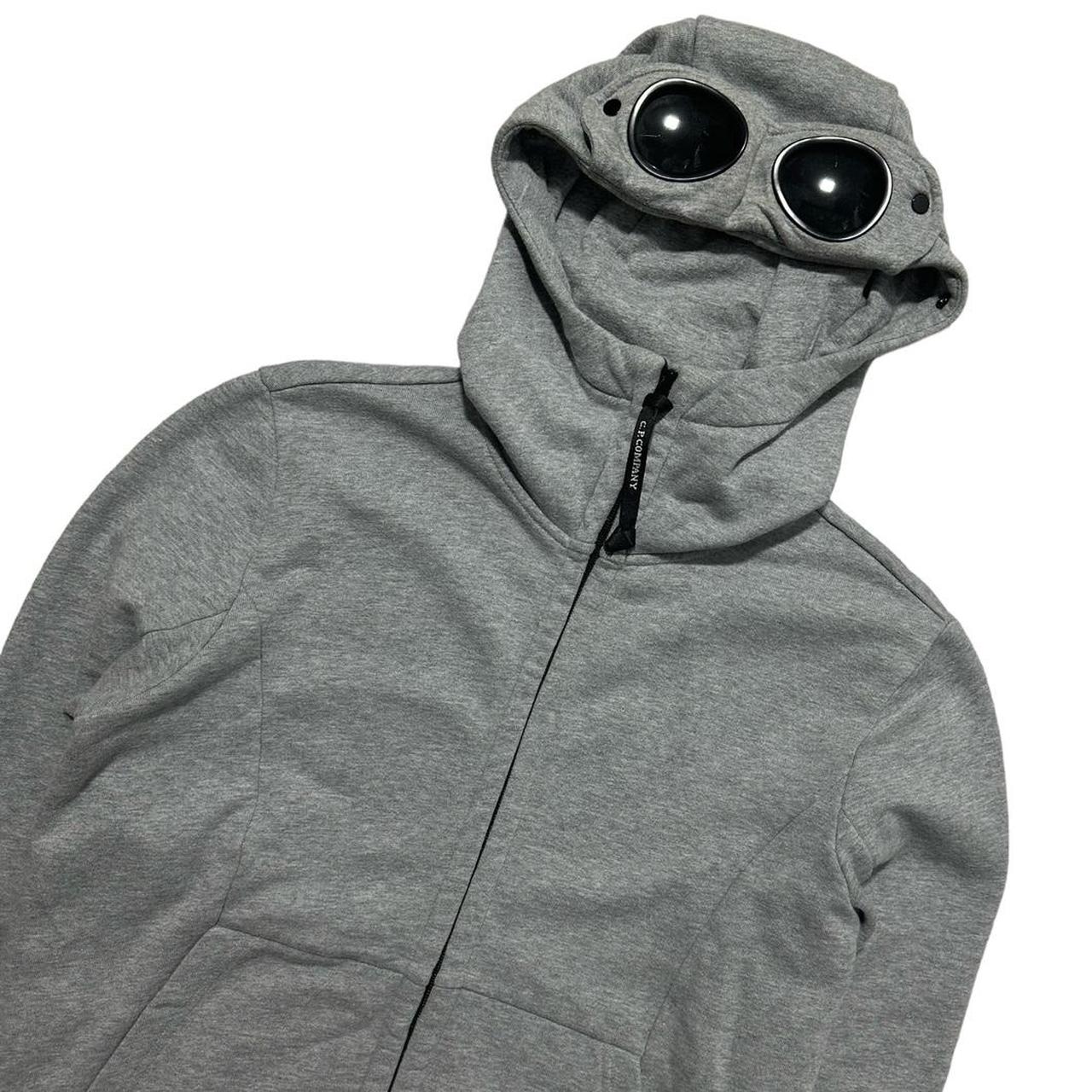 CP Company Grey Goggle Hoodie