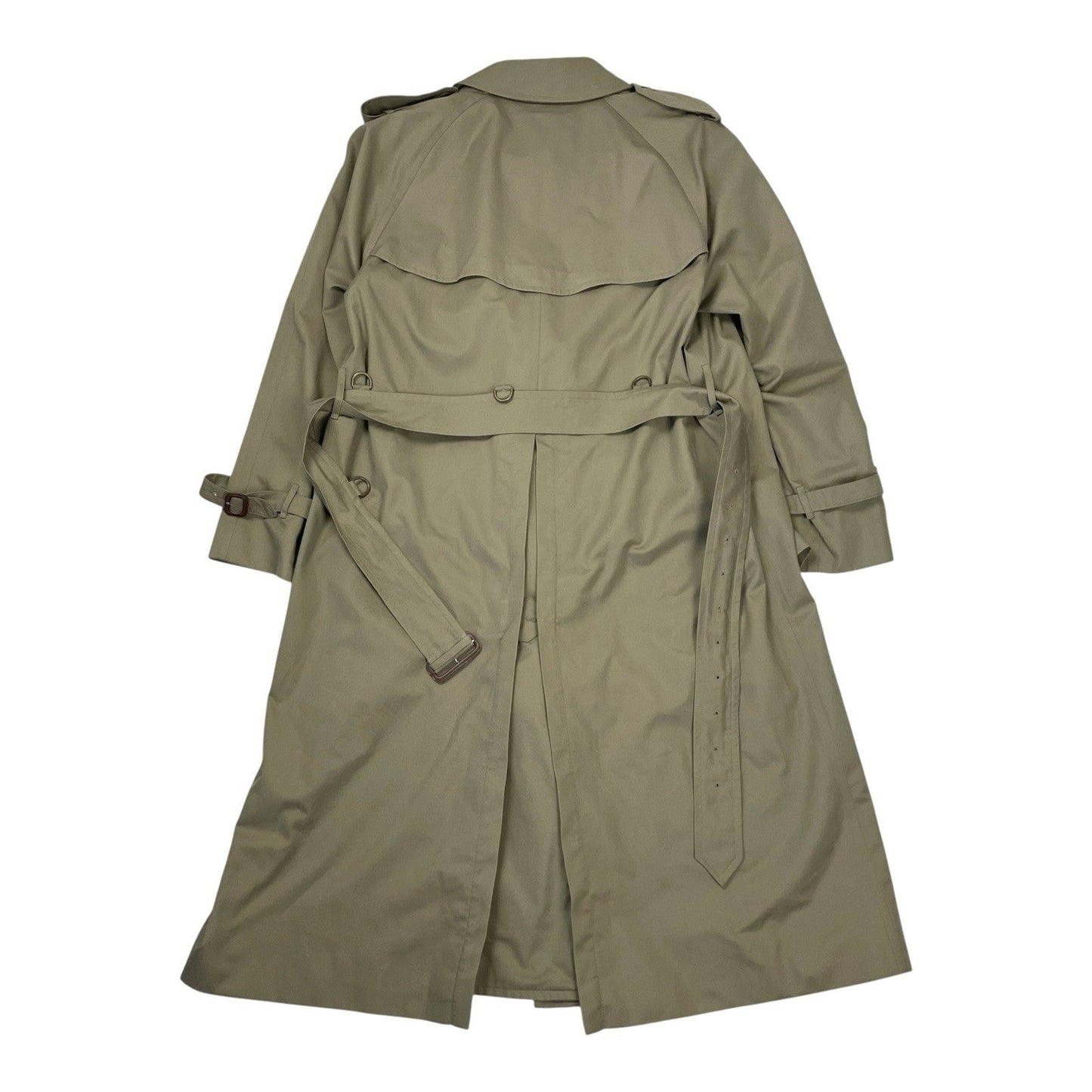 Vintage Burberrys Nova Check Trench Coat, Size 50 Long | O/S, Beige