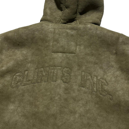 Clint’s Inc Shearling Zip Up Sheepskin Jacket