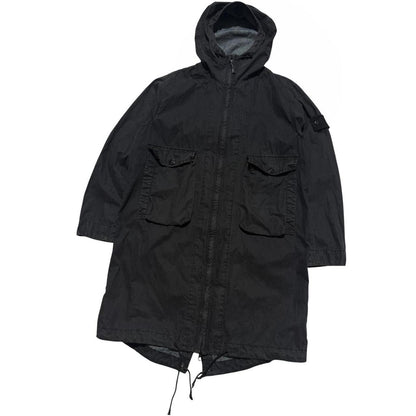 Stone Island Ghost Canvas Trench Jacket