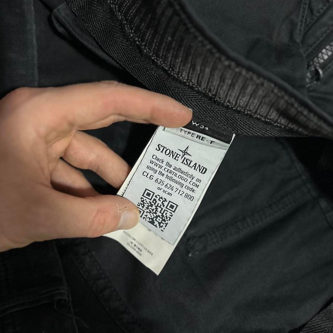 Stone Island Black Combat Cargos - Known Source