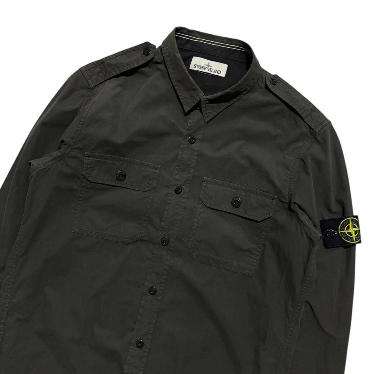 Stone Island Khaki Shirt