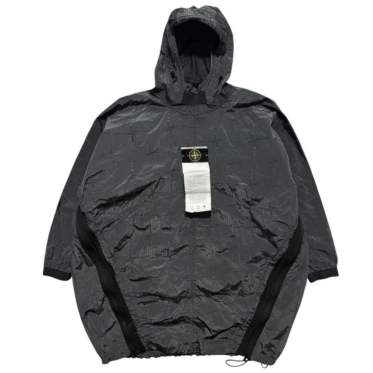 Stone Island House Check Nylon Metal Poncho