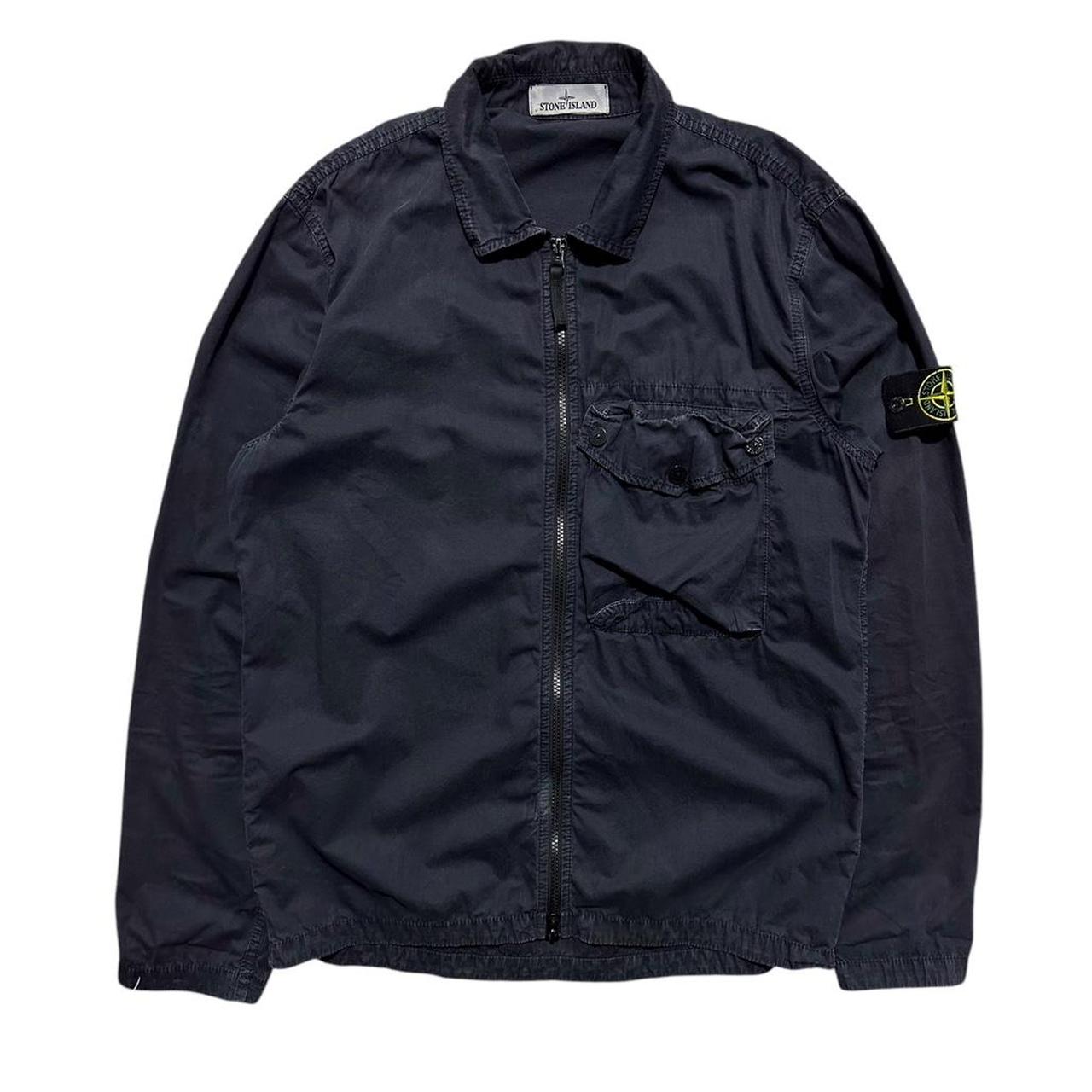 Stone Island Navy Overshirt