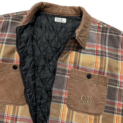 CP Company Quilted Plaid Overshirt