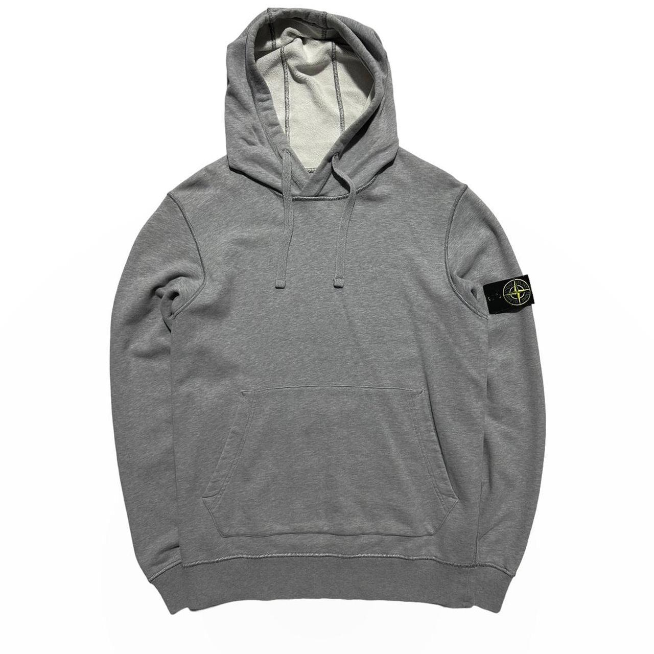 Stone Island Grey Pullover Hoodie - Known Source