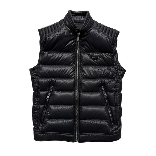 Prada Biker Down Gilet